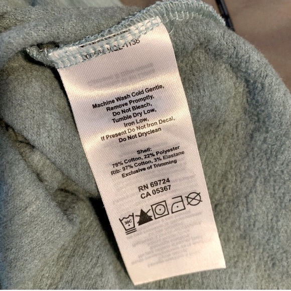 Columbia Cowl Adjustable Neck Fleece Lined Pull Over Tunic Athletic Sweatshirt - Picture 8 of 11